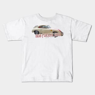 1958 Porsche 356A 1600 Super Coupe Kids T-Shirt